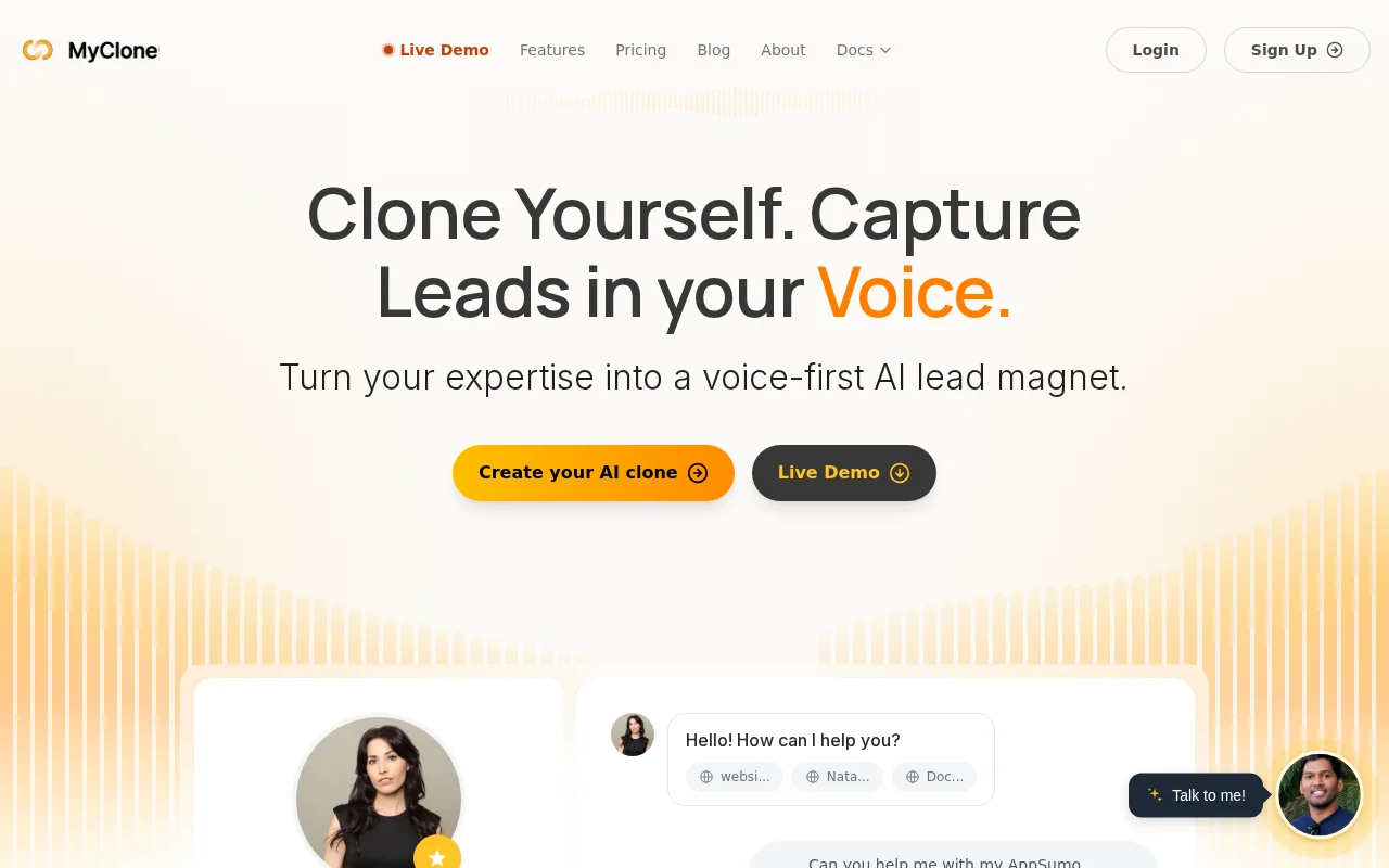 AI that replaces the first 15 minutes of every client call