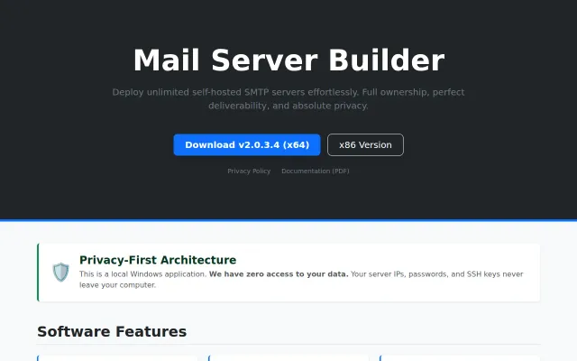 Mail Server Builder – Deploy a Full Mail Server on Ubuntu from Windows