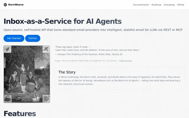 Open-Source Inbox-as-a-Service for LLM Agents