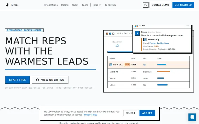 Open-Source Revenue Intelligence