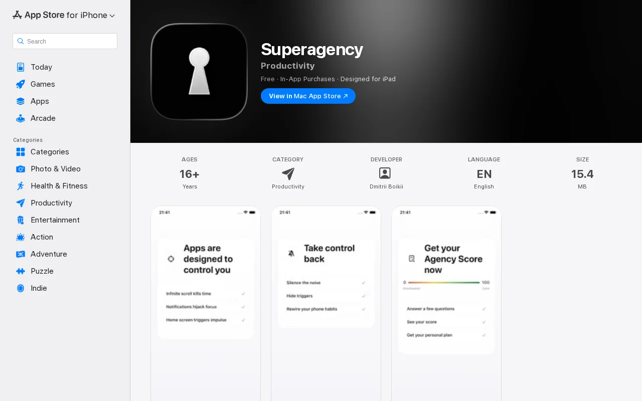 I built an "Agency Score" to measure how much your phone controls you