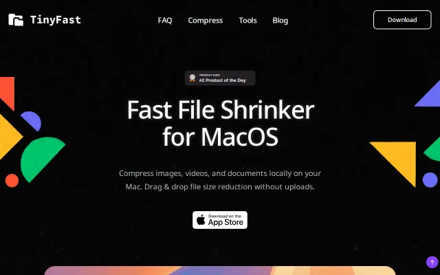 A macOS App to shrink files natively