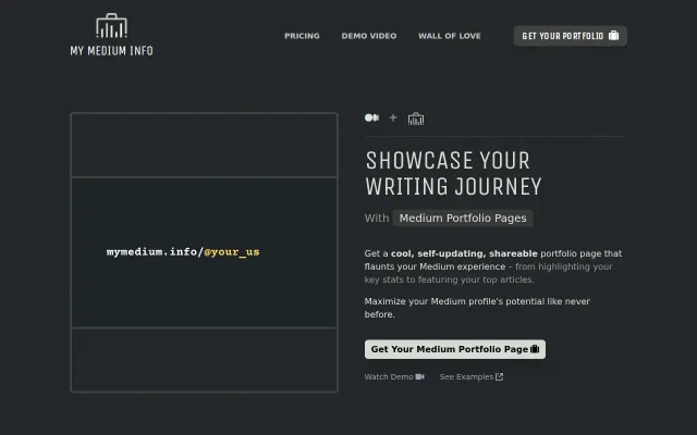 Built it to flex my Medium stats, came out to be a writing habit tool