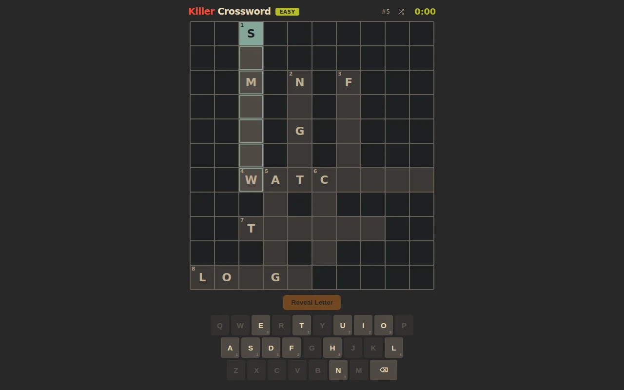 Killer Crossword