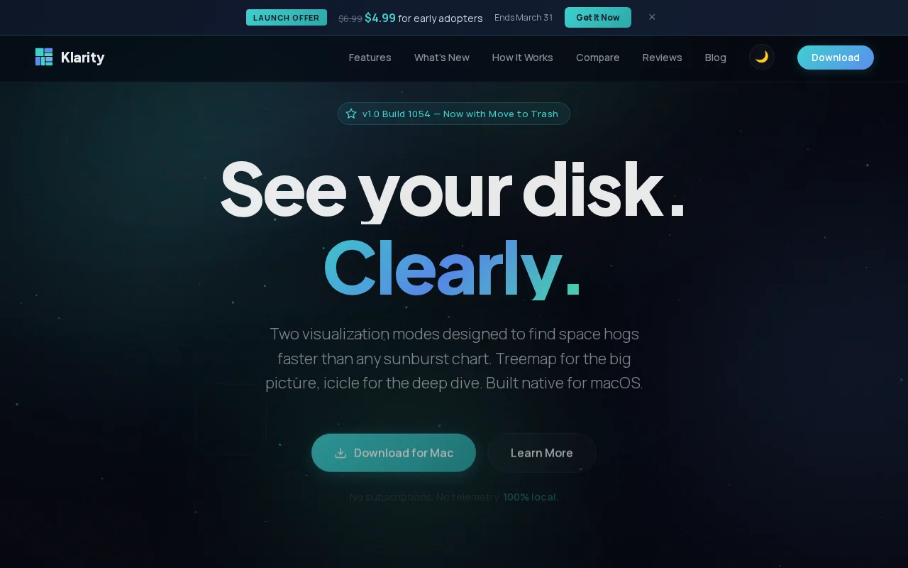 Klarity Disk – A $6.99 DaisyDisk Alternative for Mac