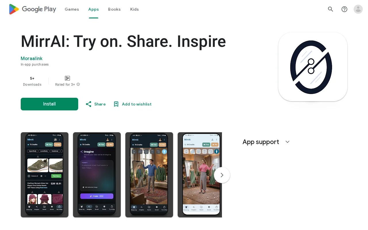MirrAI – I built a Virtual Try-On app to fix online shopping(Open Beta)