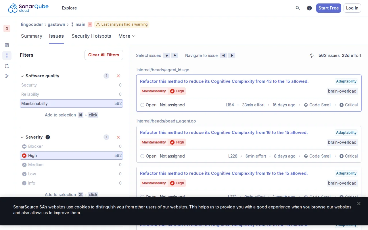 An automaton's code review of Gas Town with sycophancy-mode disabled