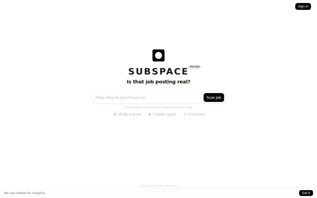 I got tired of applying to ghost jobs, so I built a BS detector