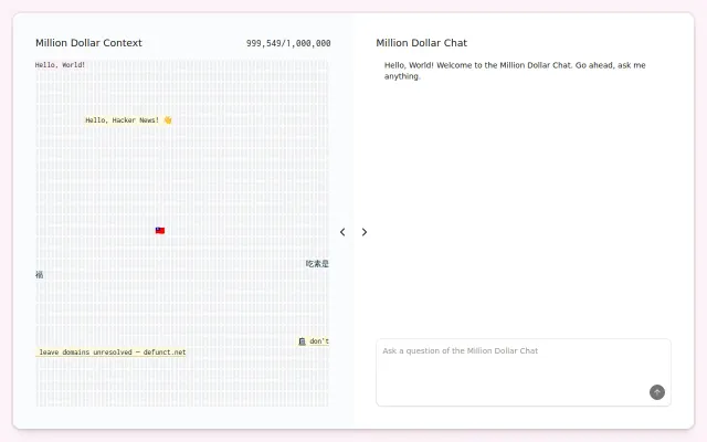 Million Dollar Chat