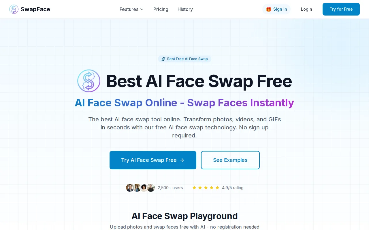 Swapface – Real-time, hyperrealistic AI face swap for Windows and Mac