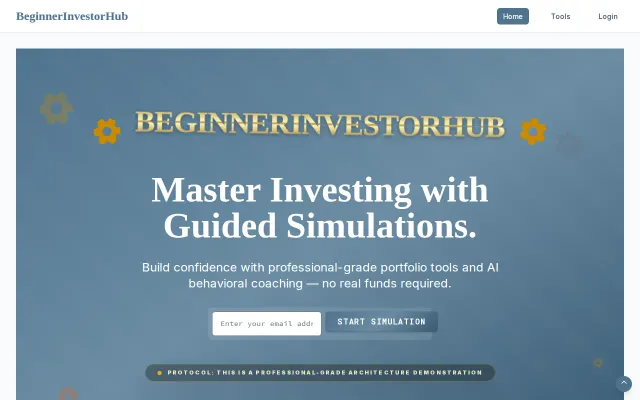BeginnerInvestorHub – Personalized Financial Education