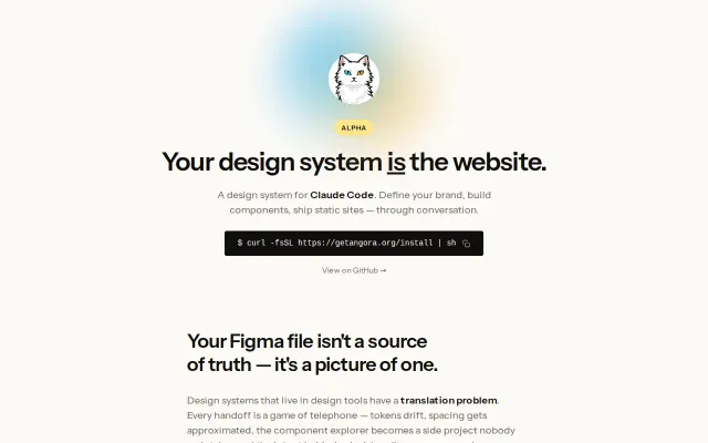 Angora – Front-End Design System as Code Using Claude Code