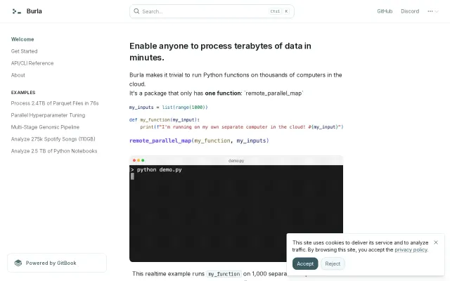 Burla – Scale any Python program using one simple function