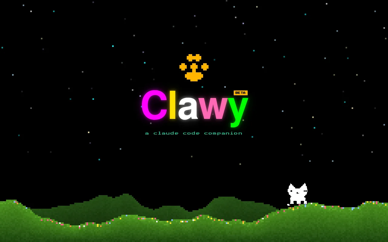 Clawy, a companion device to track your Claude Code sessions