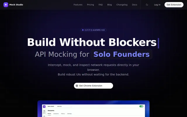 Mock any HTTP request from DevTools, with AI-generation and zero setup