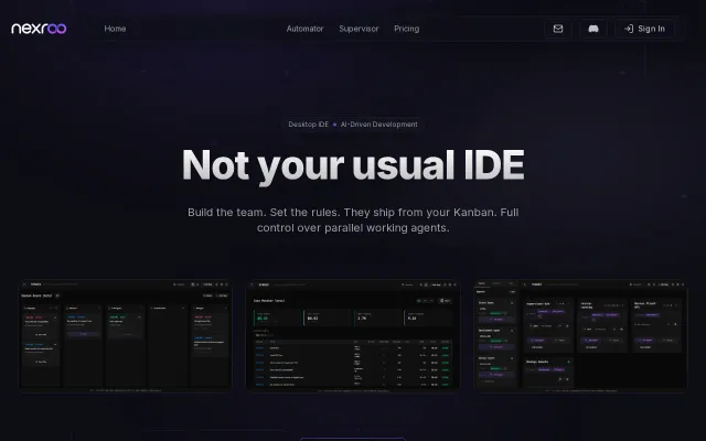 Supervisor IDE – Command center for coding agents in complex projects