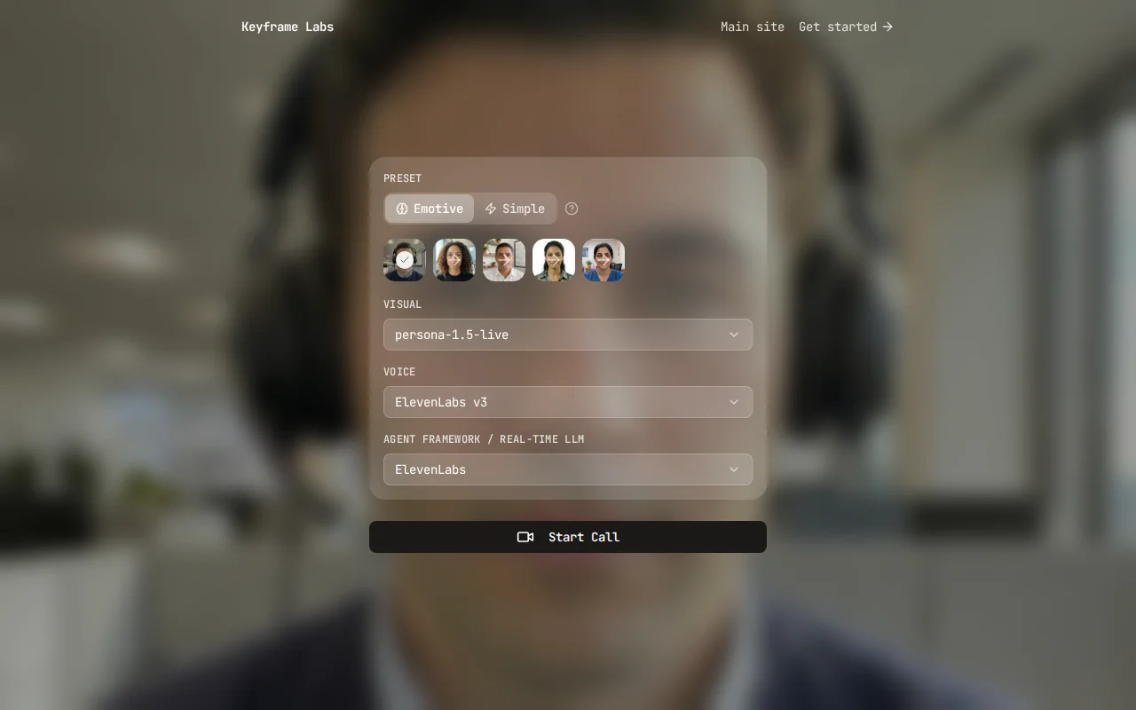 Emotional photoreal AI humans at $0.06 / min