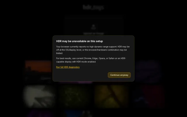 Learn about and play with HDR gain maps on the web