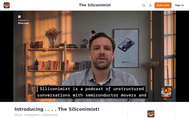 I Started a Podcast on Silicon and Economics