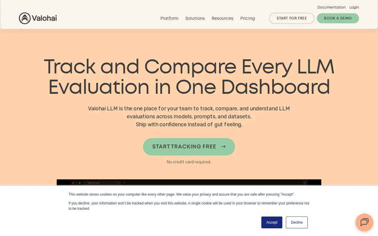 Valohai LLM – Track and compare LLM evaluation results in one dashboard