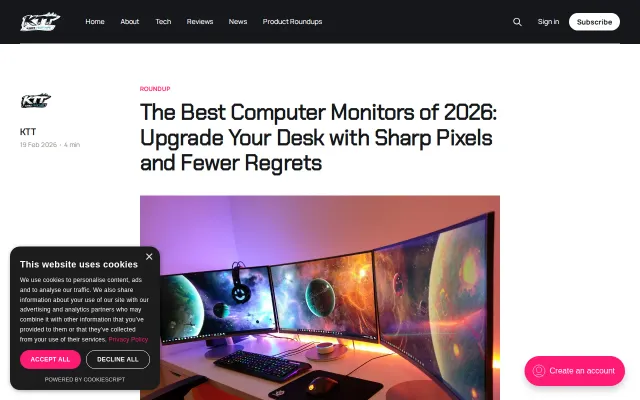 Best Monitors for 2026