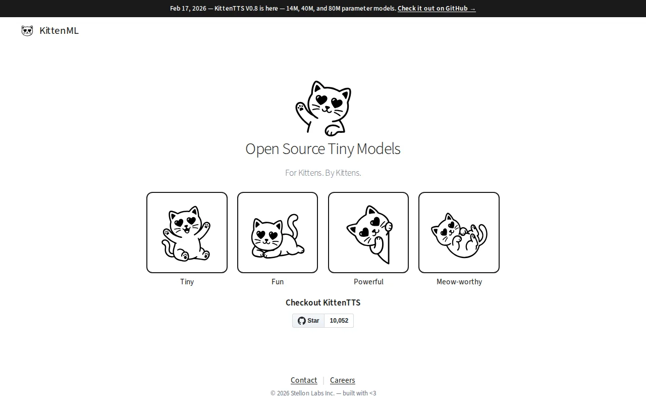 Three new models by KittenML. <25 MB Open-source TTS. Highly Expressive