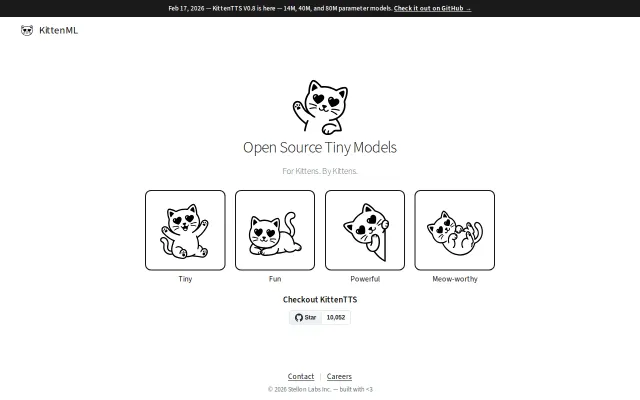 Three new models by KittenML. <25 MB Open-source TTS. Highly Expressive