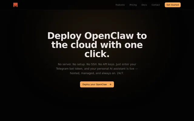 ClawShip – Deploy OpenClaw to the cloud with one click