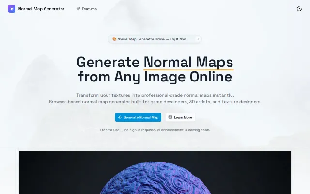 Normal Map Generator Online