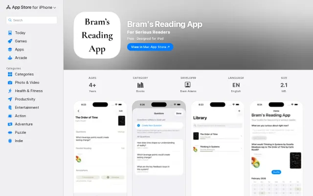 A Question and Annotation Driven Parallel Reading App