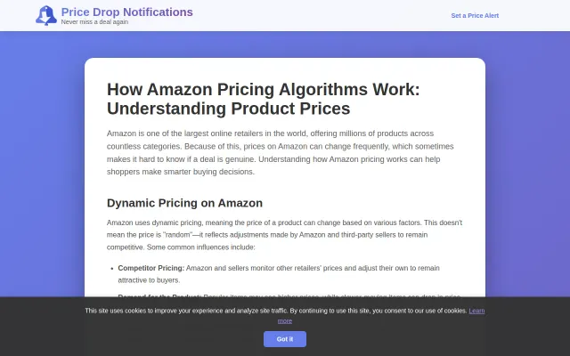 How Amazon Pricing Algorithms Work