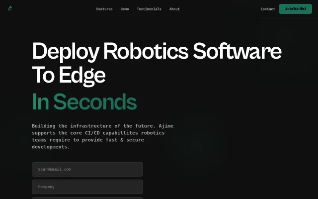 New kid on the block: meet Ajime, robotics CI/CD next-gen platform
