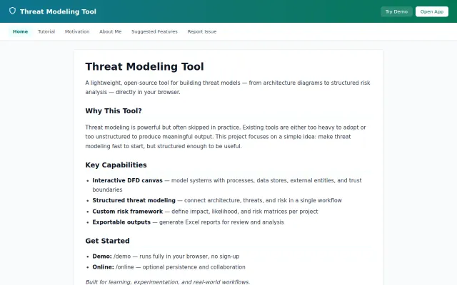 Threatmodeling Tool to outgrow spreadsheets, word and MS-TMT