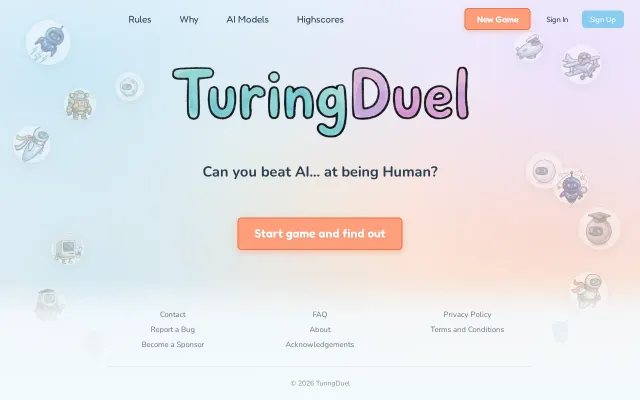 Can you beat an AI at "being human" using one word?