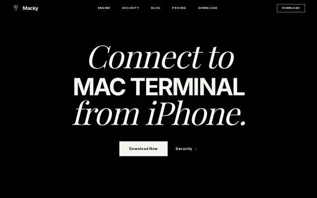 I built an iOS app to WebRTC into my Mac terminal from the toilet