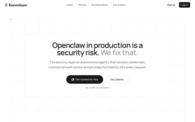 Reasonlayer – Stop OpenClaw from leaking keys or making unsafe requests