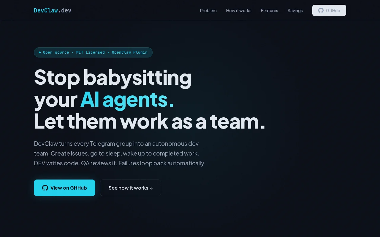 Stop Babysitting Your Agents – Let Them Work as a Team