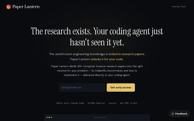 Unlock the best engineering knowledge in papers for your coding agent