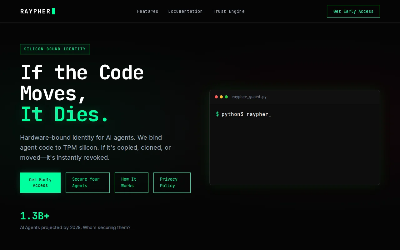 Raypher–Sandboxing local AI agents(OpenClaw)on your own local computer