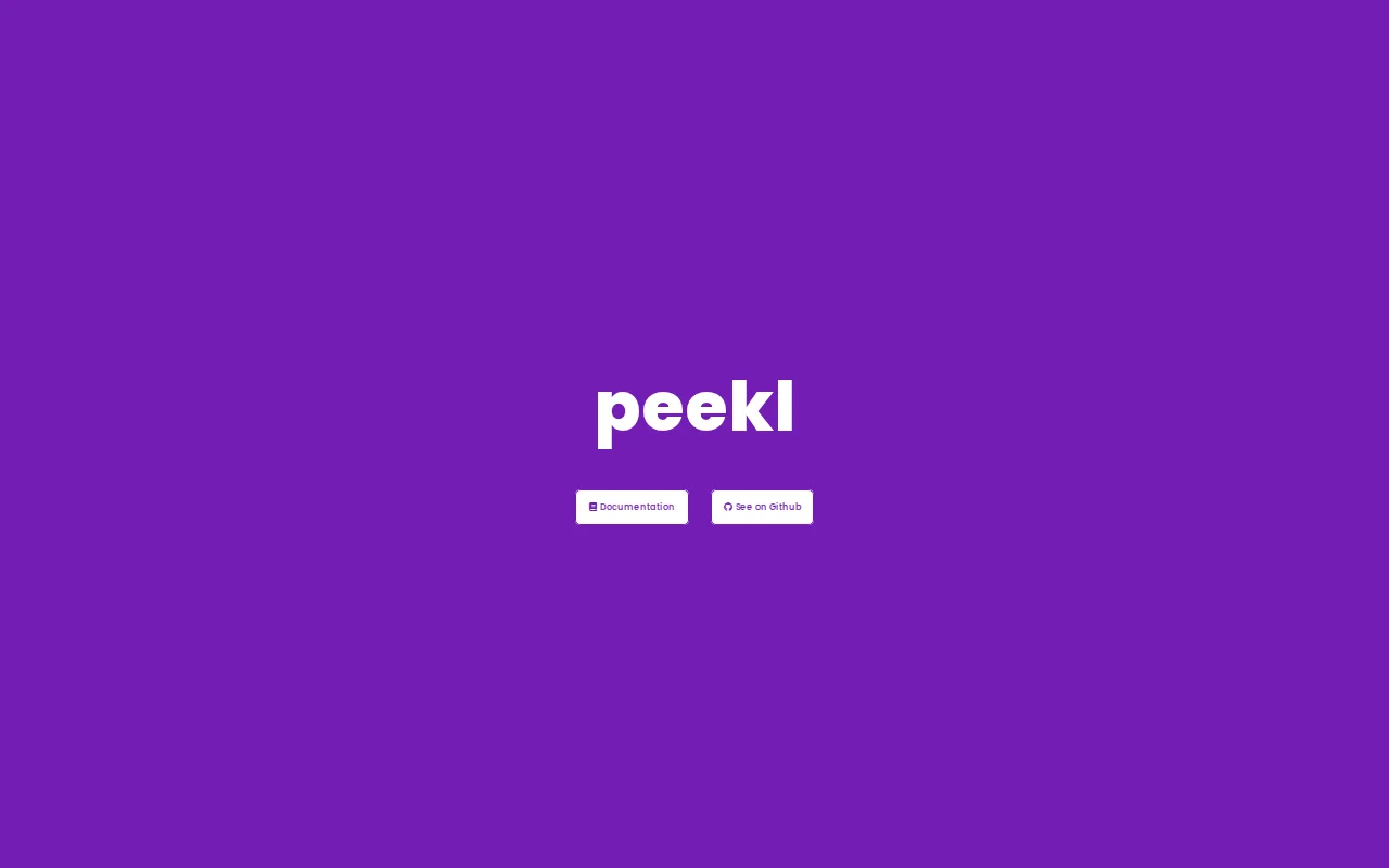 Peekl – A modern alternative to Ansible and Puppet
