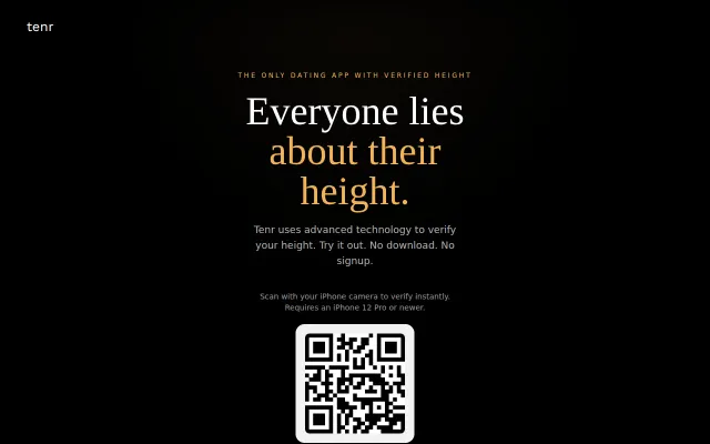 Dating App Height Verification