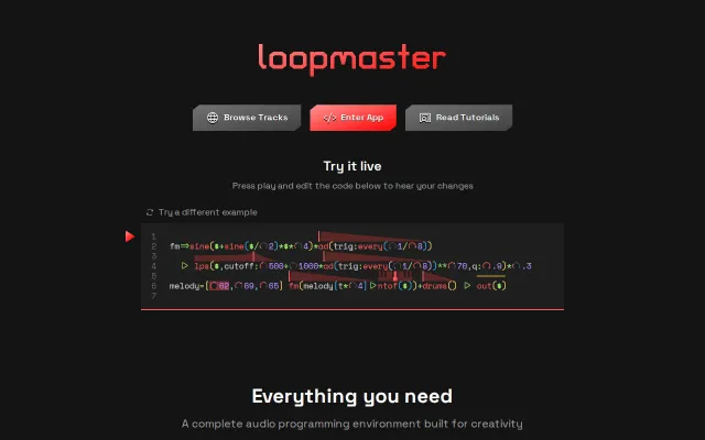 loopmaster Beta – Code Music