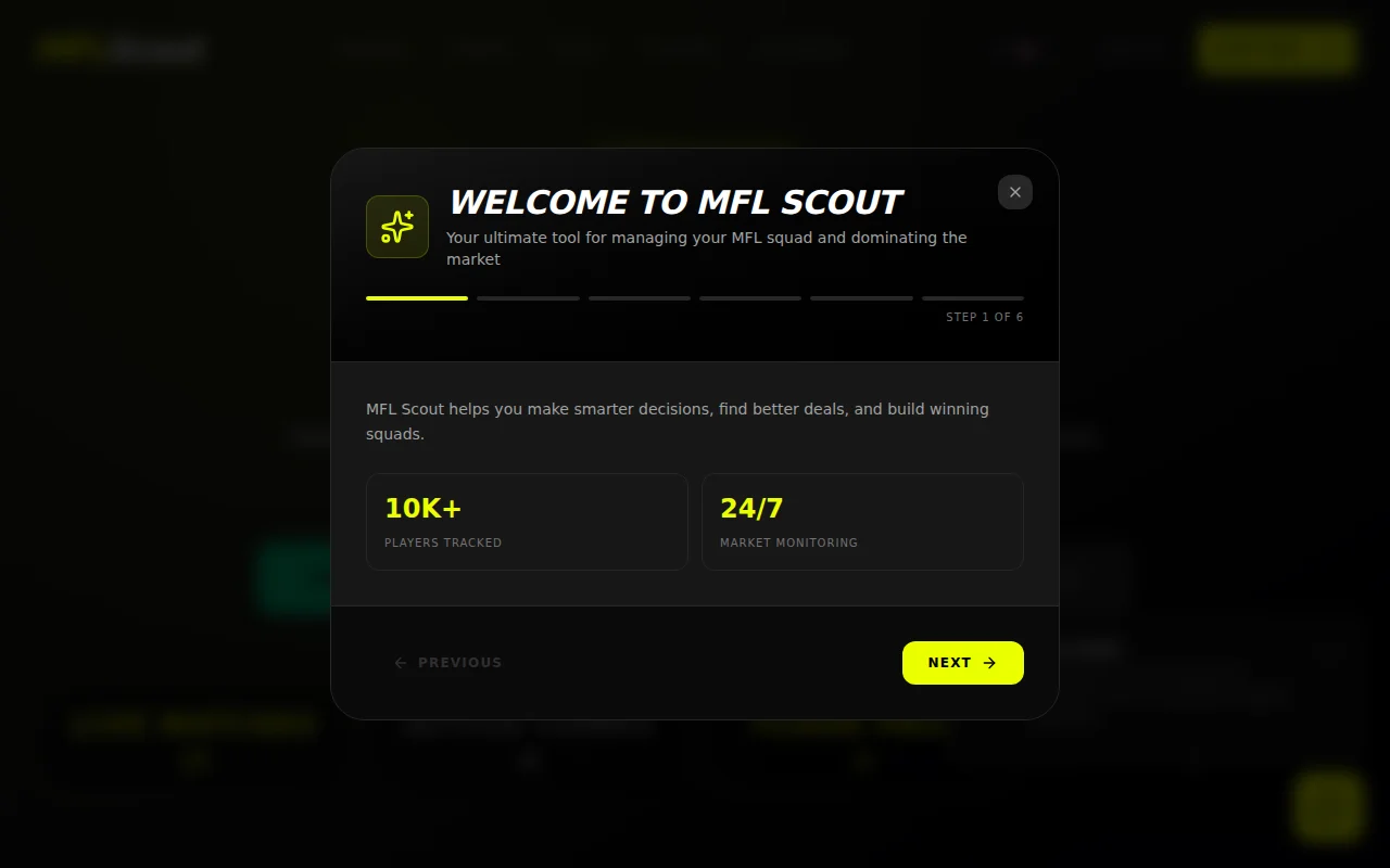 MFLScout – Analytics Platform for Metaverse Football League
