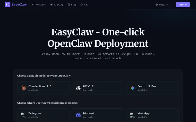 EasyClaw – one-click OpenClaw deployment for non-technical users