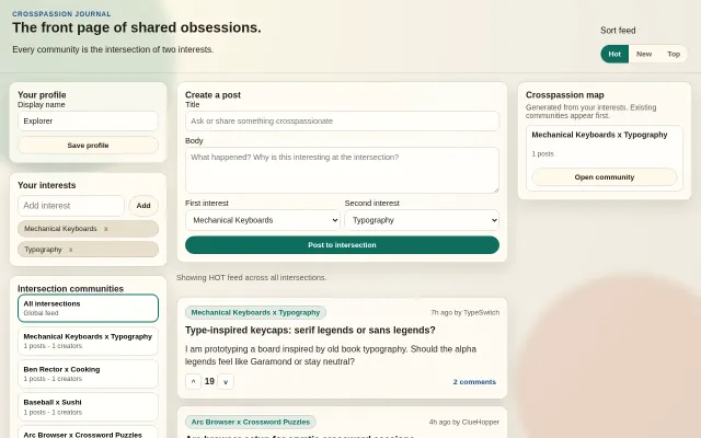 Rebuilt My Social Network with Codex in One Day