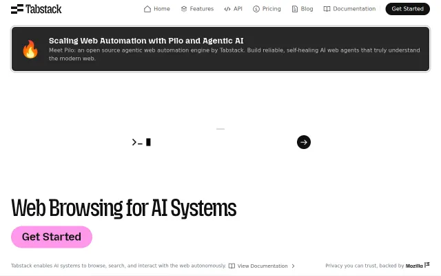 Pilo – open-source agentic web automation engine by Mozilla