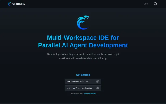 CodeHydra – Run multiple isolated AI coding agents in parallel