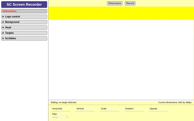 SC Screen Recorder: a browser-based screen recorder with added layers
