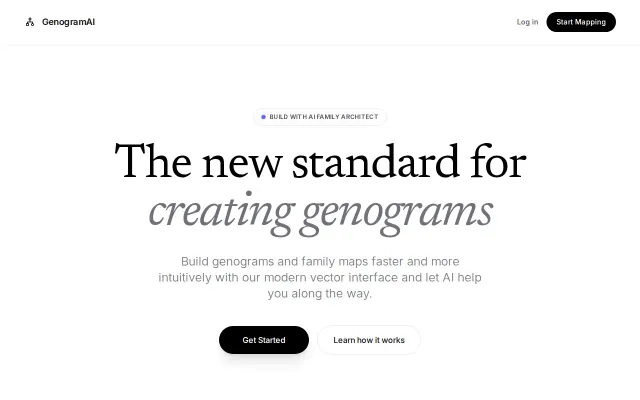 GenogramAI – Create Genograms in Seconds