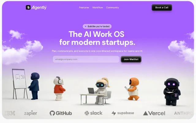 Agently an AI Work OS that turns docs, chats, and tasks into execution